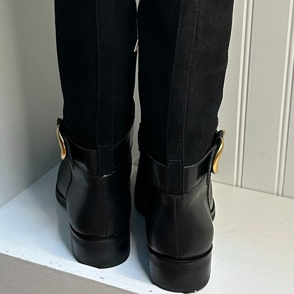 Vince Camuto Samtry Block Heel Stacked Heel Knee-High Boots Size 7 - Picture 7 of 7